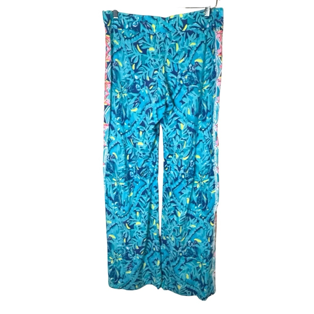 Lilly Pulitzer Women’s Preppy Beach Resortwear Casual Colorful Print Pants sz M - Picture 4 of 9